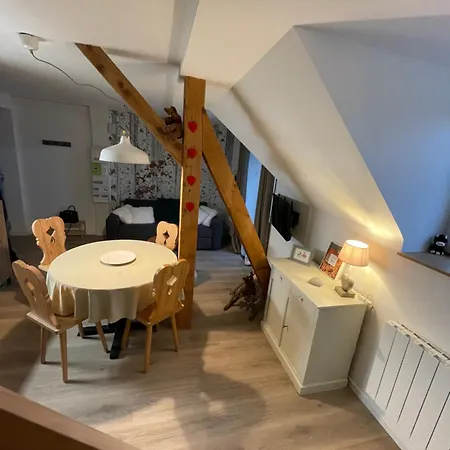 Beau Duplex Vue Sur Le Lac Blanc Orbey Exterior foto